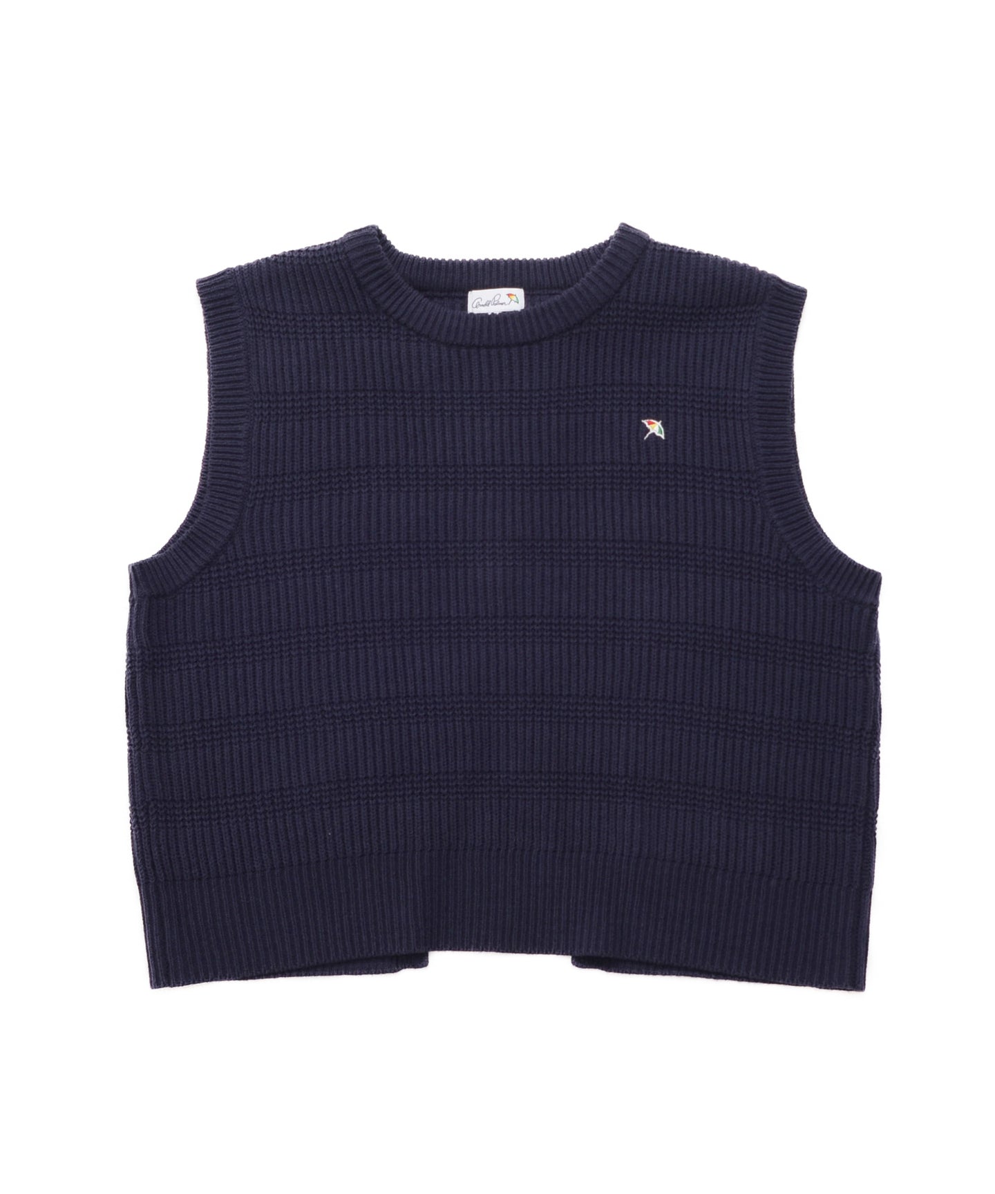 Arnold Palmer ニットベスト + シャツチュニック レイヤードセット